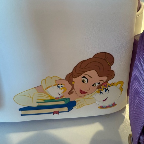 Beauty and the Beast Mrs Potts & Chip DISNEY LOUNGEFLY *New With Tags* - Picture 6 of 12